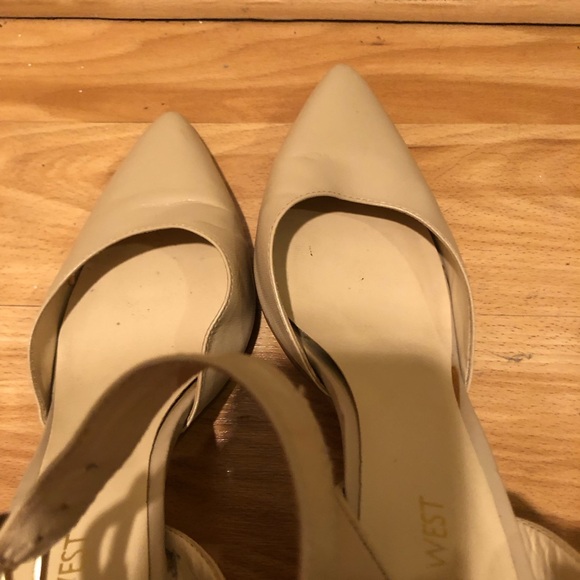 Nine West Slingbacks w/Ankle strap - Picture 4 of 6
